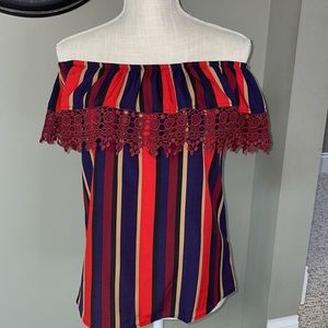 Speed Limit MPH off the shoulder top Medium